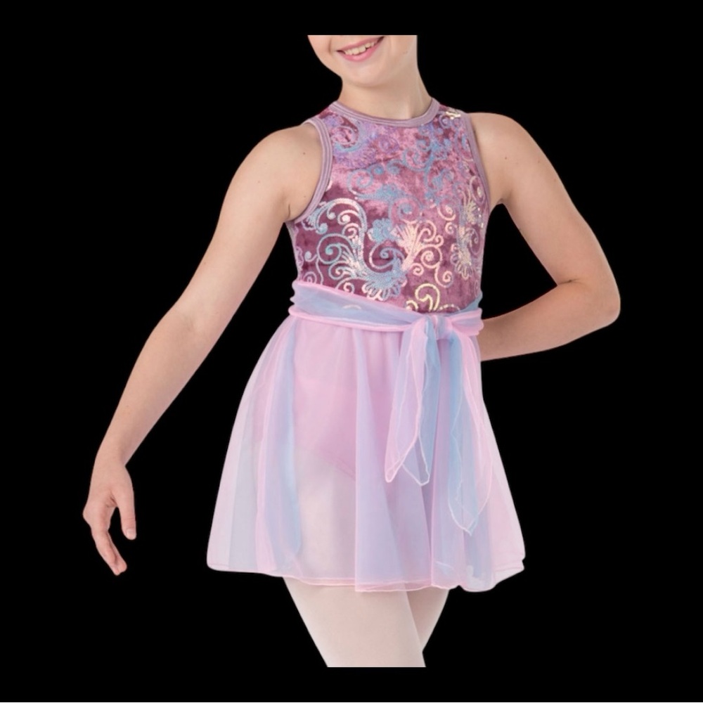 Kids Purple and Pink Costume Dress
